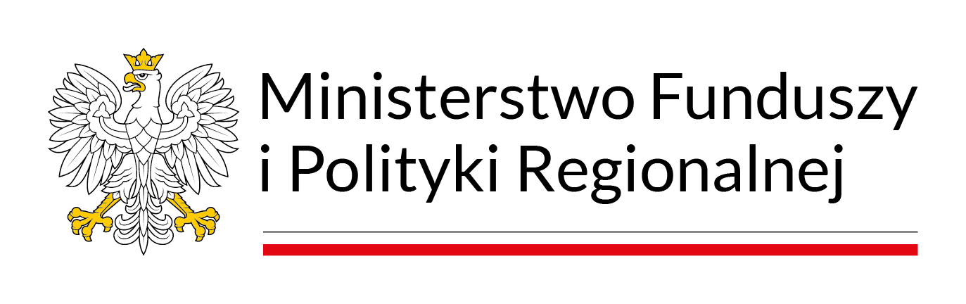 Logotyp Ministerstwa Funduszy i Polityki Regionalnej